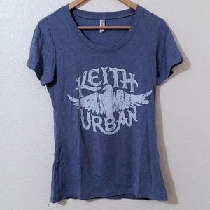Keith Urban Blue Shirt